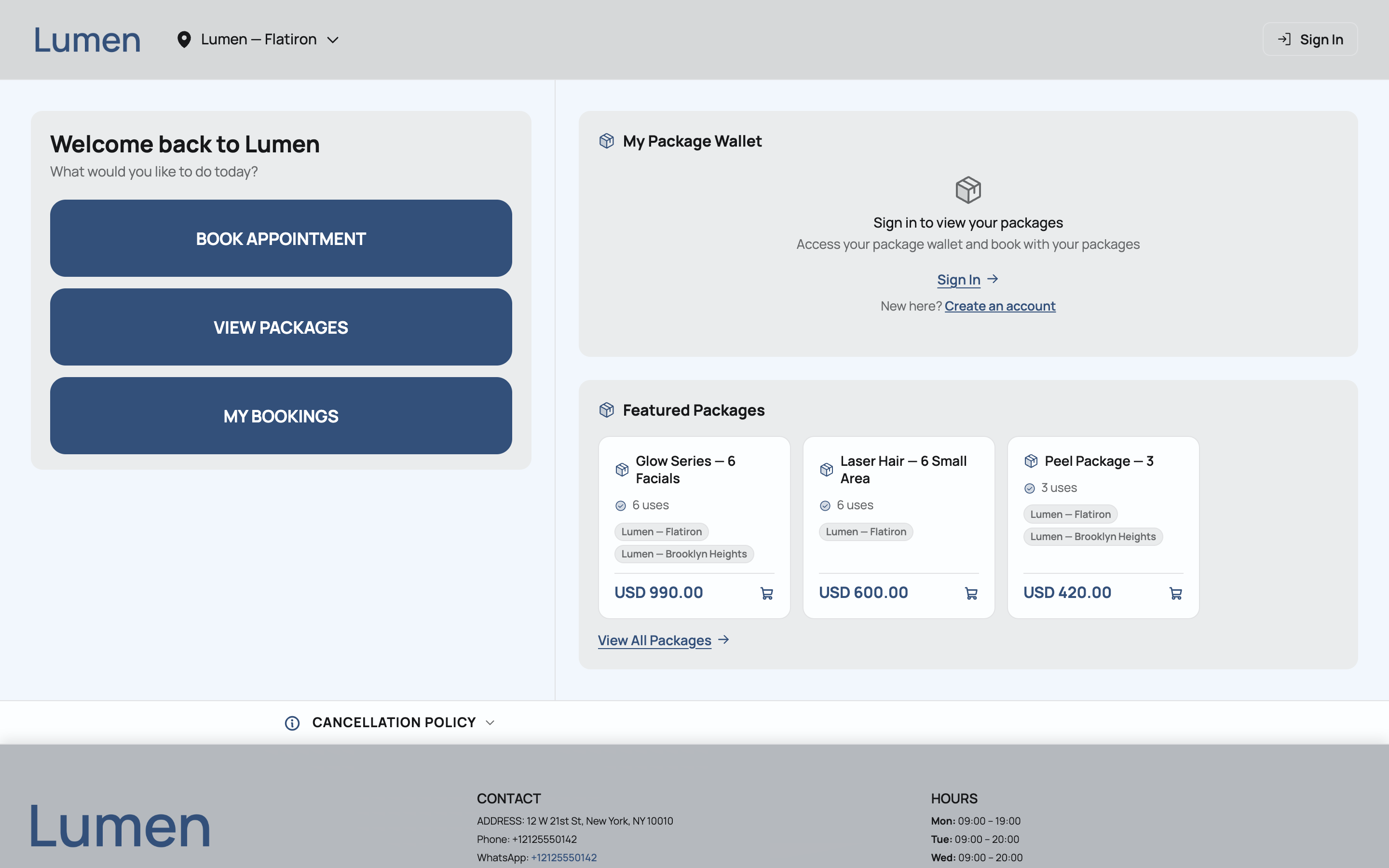 Your own page. Not a marketplace listing. — JustBook